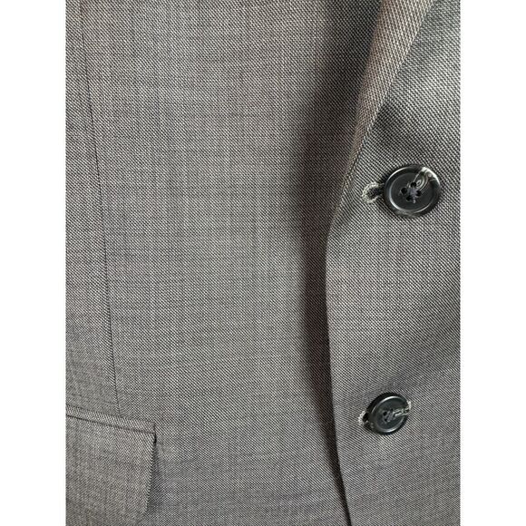 VAN HEUSEN light brown 100% wool mens classic career jacket blazer size 42S - Picture 2 of 12